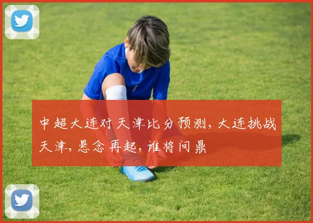 中超大连对天津比分预测,大连挑战天津,悬念再起,谁将问鼎